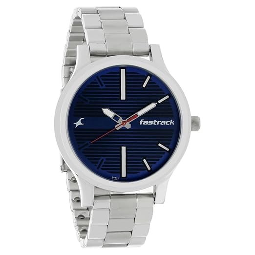 Fastrack Fundamentals Analog Blue Dial Men's Watch NM38051SM03/NN38051SM03