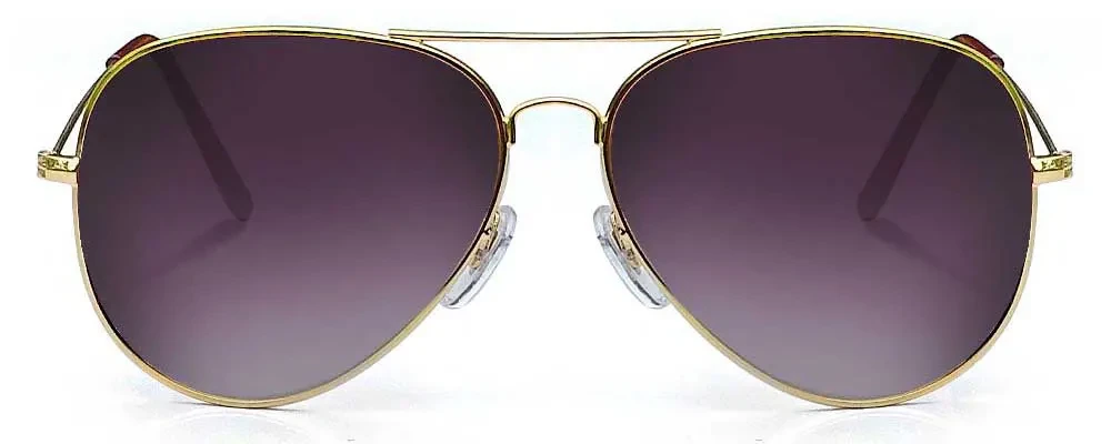 Violet with Golden Frame Sunglass