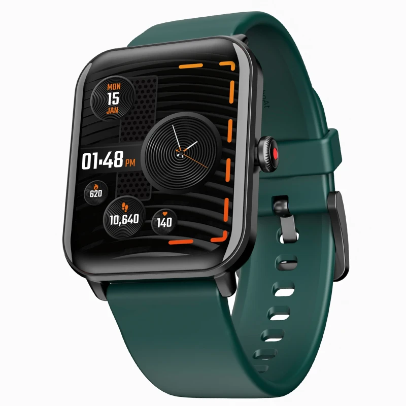 boAt Wave Fury Smart Watch(Activ green)