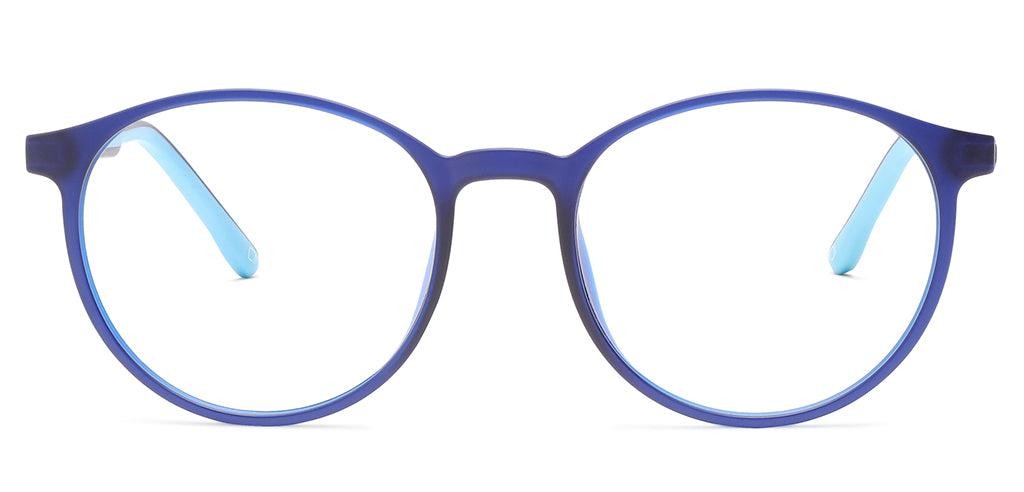 Full Rim Round Anti Glare & Blue Cut Computer Glass For Men & Women