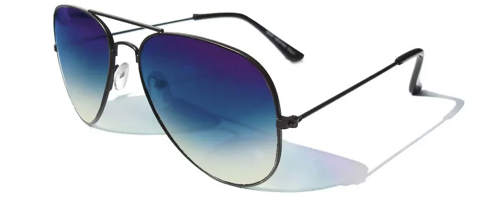 Purple Blue Gradient Power Sun glass
