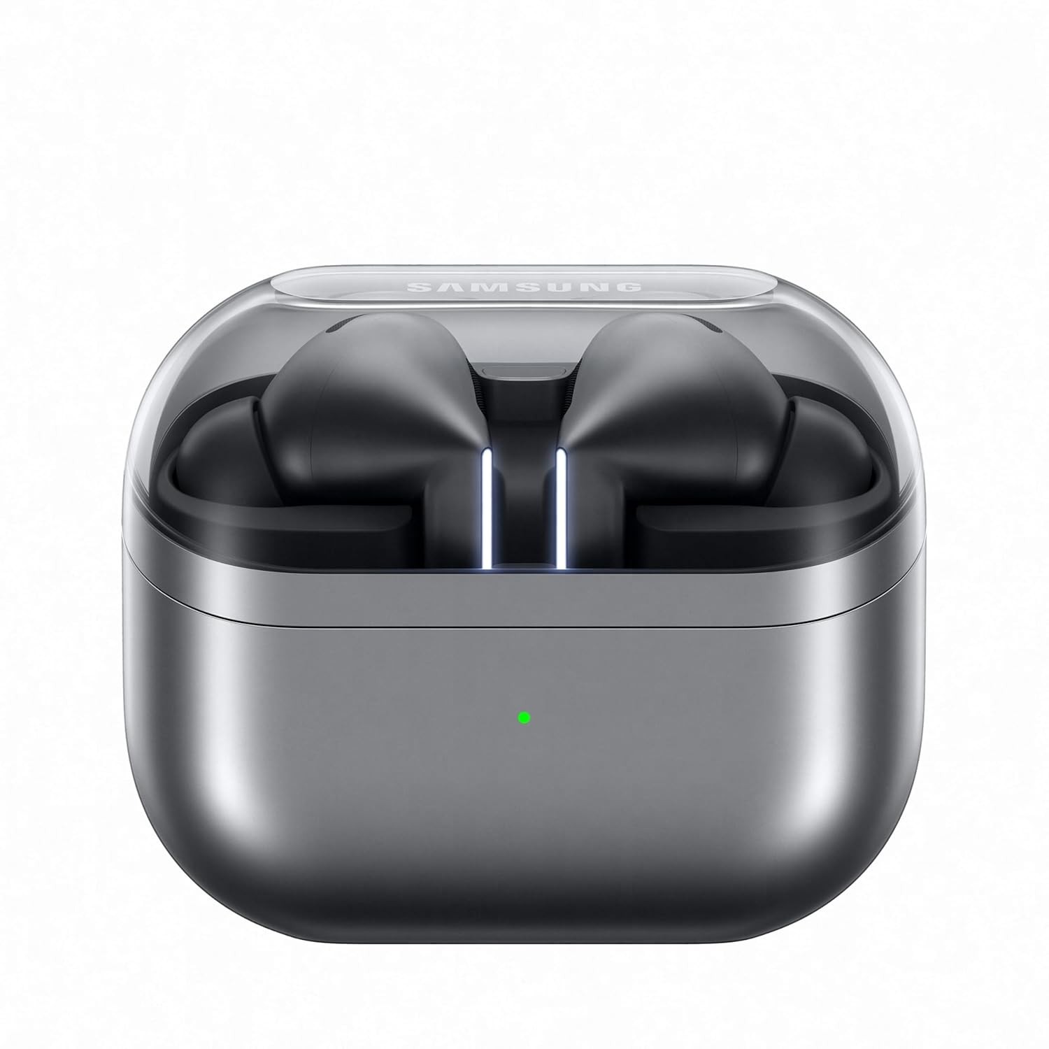 Samsung Galaxy Buds3 Pro Wireless Earbuds, Powered by Galaxy AI, IP57, Active Noise Cancellation, Adaptive Noise Control, 37hrs Battery, 360 Surround Sound, Pinch Controls, Galaxy Ecosystem, Silver
