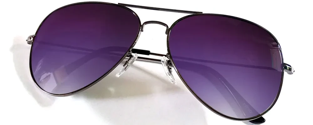 Violet with Black Frame Sunglass